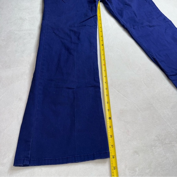 Croft & Barrow Natural Fit Stretch Bootcut Bright Blue Jeans Women’s Size 14 - Picture 5 of 7